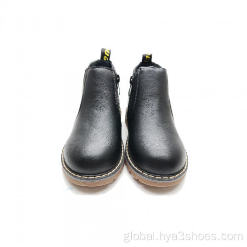 Fashionable Girl's Boots Leather Rubber Shoes For Girls Manufactory